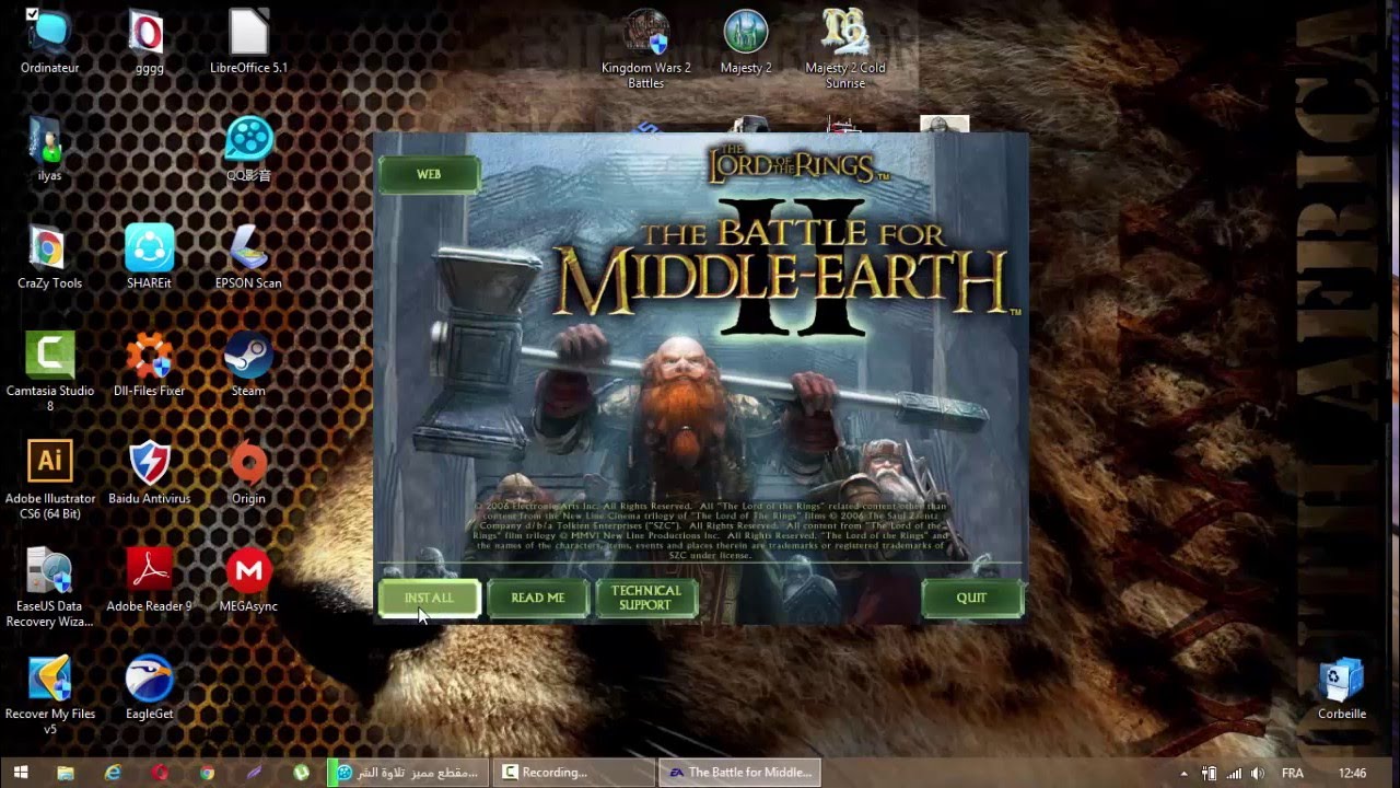 battle for middle earth 2 iso play